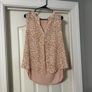 Light pink floral tank!